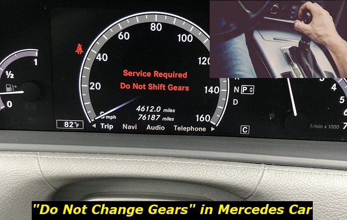 do not change gears mercedes